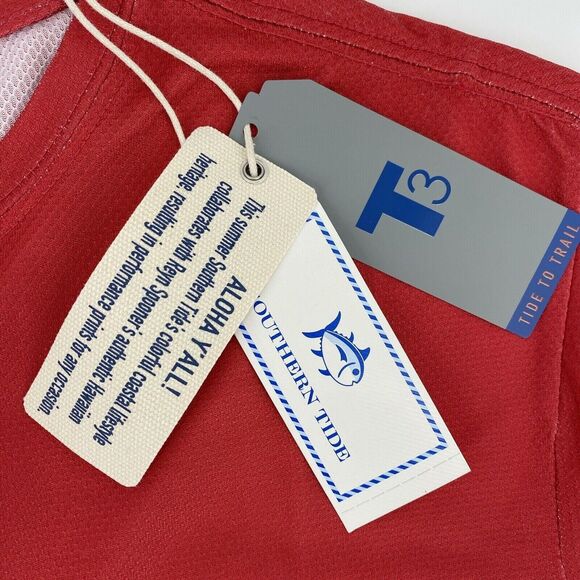 Salt Life X Reyn Spooner T3 Trail To Tide Bandana Performance Shirt Size Small - Picture 8 of 9